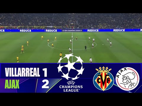 VILLARREAL vs AJAX 1-2 | 2026 Champions League | Match Highlights