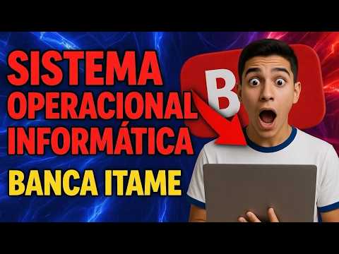 CONCURSO ARAGARÇAS GO -SISTEMA OPERACIONAL INFORMATICA BANCA ITAME
