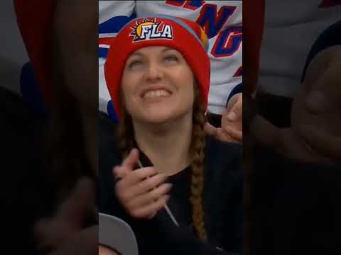 NHL All-Star Game 2023 🙋🏼♀️The girl scored a very beautiful bullet to Shesterkin