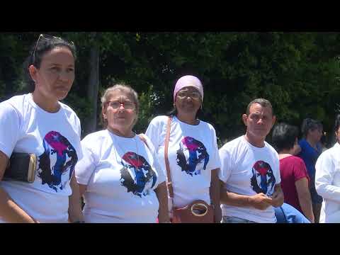 Presidente cubano Miguel Díaz-Canel visita Caimito, municipio de Artemisa