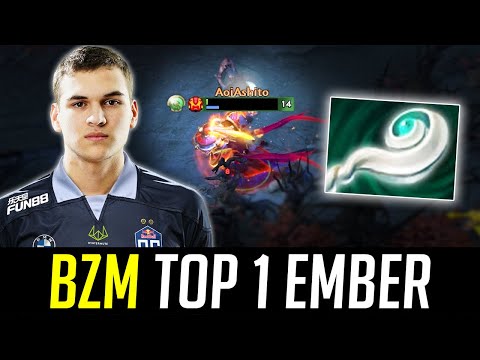 OG.bzm TOP 1 MMR Ember Spirit Looks Like DOTA 2