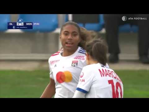 Olympique Lyonnais women vs Montpellier women| 1st half-highlights.