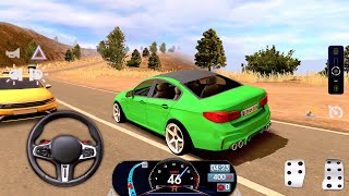 Let's Drive a BMW M5 in the Desert - Driving School Simulator