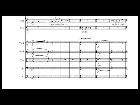 Mario! Mario! Mario!...Son qui! - TOSCA Orchestral accompaniment