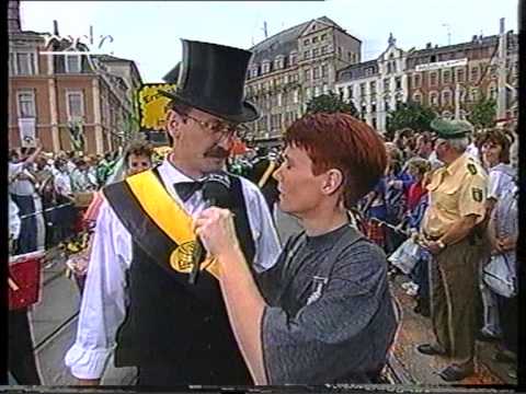 Pausa in Plauen 1997 beim Tag der Sachsen