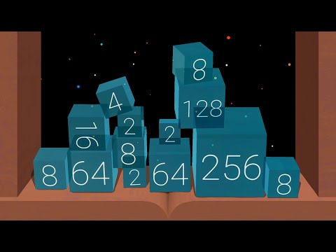 2048 Jelly - Cube Merge 3D (2048 Classic Game)