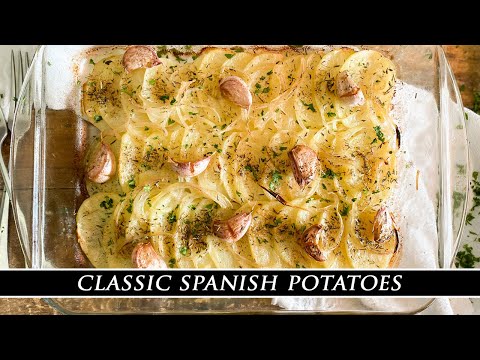 Classic Spanish Potatoes | Patatas Panaderas Recipe