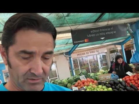 Emil Cosman is live! Buying tomatoes from peasants in a Romanian market, good tomatoes.￼