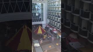 Cruising with Kids - Royal Caribbean Oasis of the Seas (Cabin 11-319 view - boardwalk balcony)