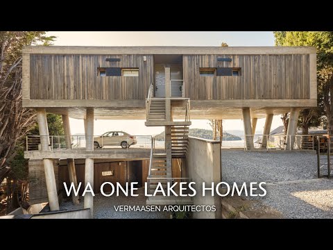 A House With Framed Views to a Lake