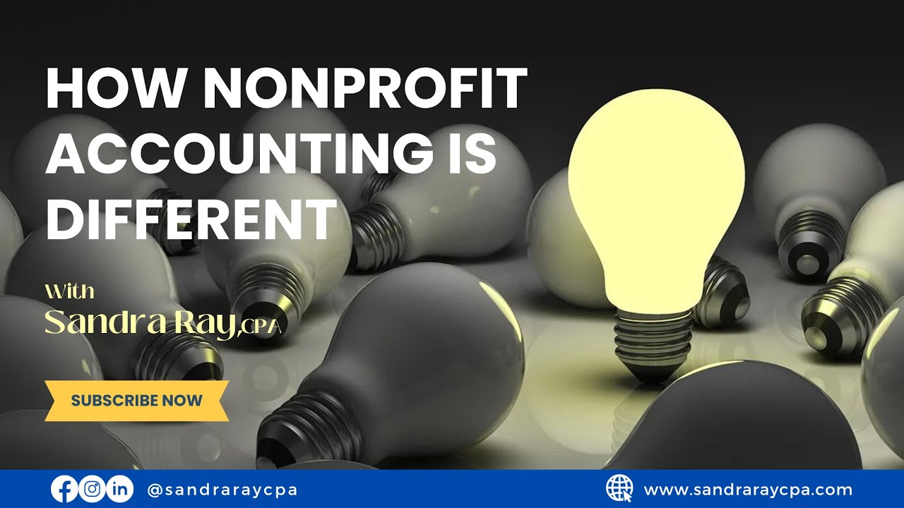 How NonProfit Accounting is Different