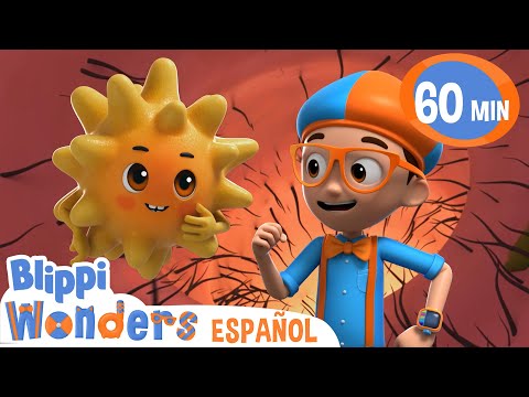 ¿Porque estornudamos? | Blippi Wonders | Caricaturas para niños | Dibujos Animados Educativos