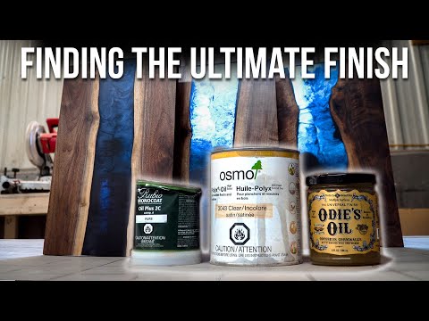 Odies vs Osmo vs Rubio - Search for the ULTIMATE WOODWORKING FINISH