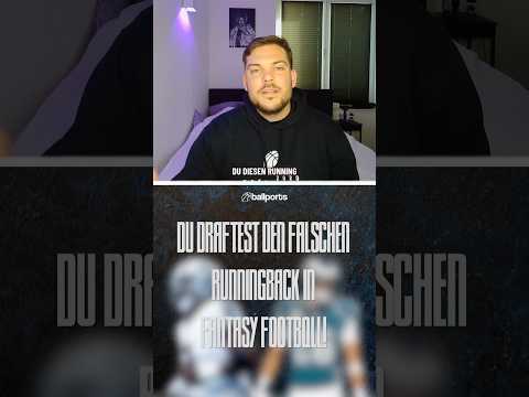 Vergiss Jeanty! Nimm stattdessen IHN #FantasyFootballTipps #NFL #Dynasty #ballports