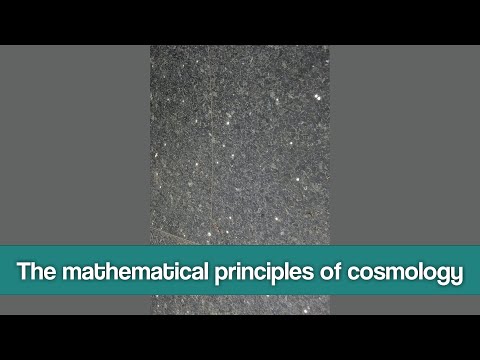 The mathematical principles of cosmology