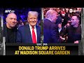 👀 Donald Trump ARRIVES at MSG to attend #UFC295 flanked by Kid Rock, Dana White and Tucker Carlson 🗽