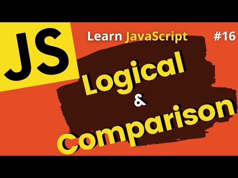 Javascript Comparison And Logical Operators Learn Javascript