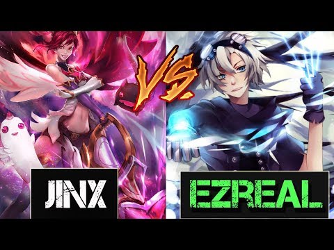 Ezreal vs Jinx - Ezrinx Montage 2017 - Best ADC Plays?