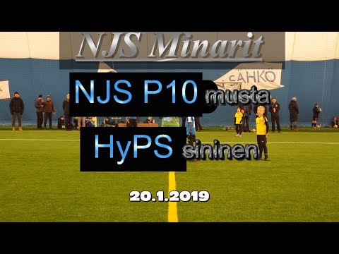 NJS P10 musta vs HyPS sininen 20.1.2019