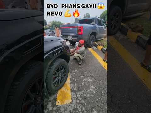 BYD Footpath Par Phans Gayi! 😱 Revo Ko Bulana Par Gaya
