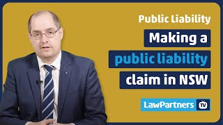 Making a public liability claim in NSW | Law Partners