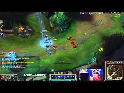 Hi Im Gosu Play Lucian vs Caitlyn League of Legends Full Gameplay