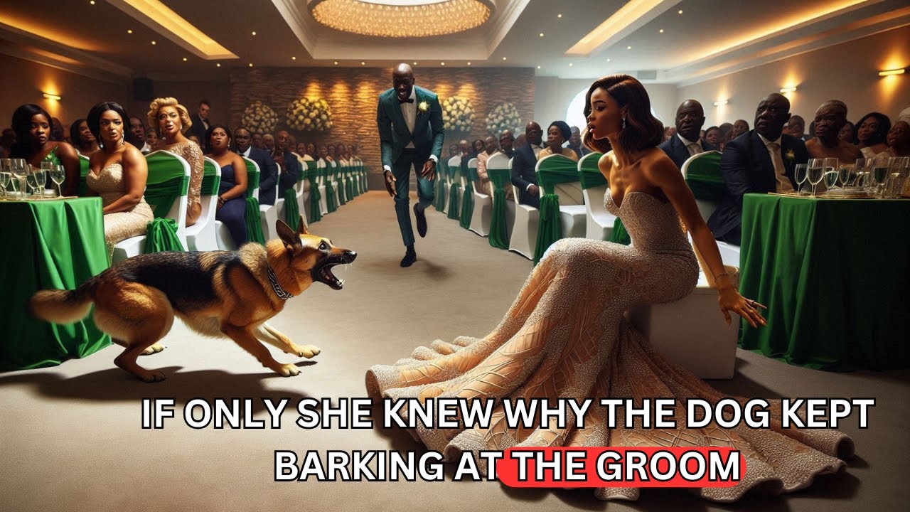 Her Dog Blocked Her Path On Her Wedding Day Then She Discovered The SHOCKING Reason