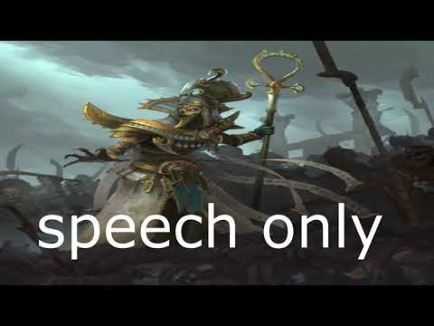 Total war: Warhammer 2 grand hierophant khatep lich staff battle speech