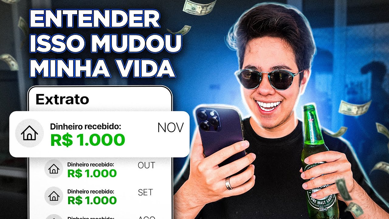 COMO EU GANHO 1.000 REAIS POR MÊS SEM TRABALHAR