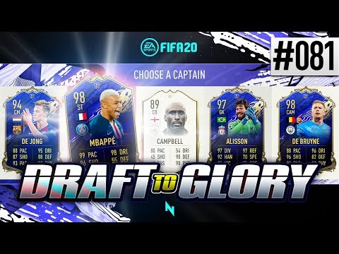 INSANE 192 RATED DRAFT! - FIFA20 - ULTIMATE TEAM DRAFT TO GLORY #81