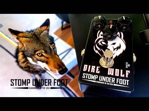 Stomp Under Foot: DIRE WOLF Low-Medium Gain Overdrive