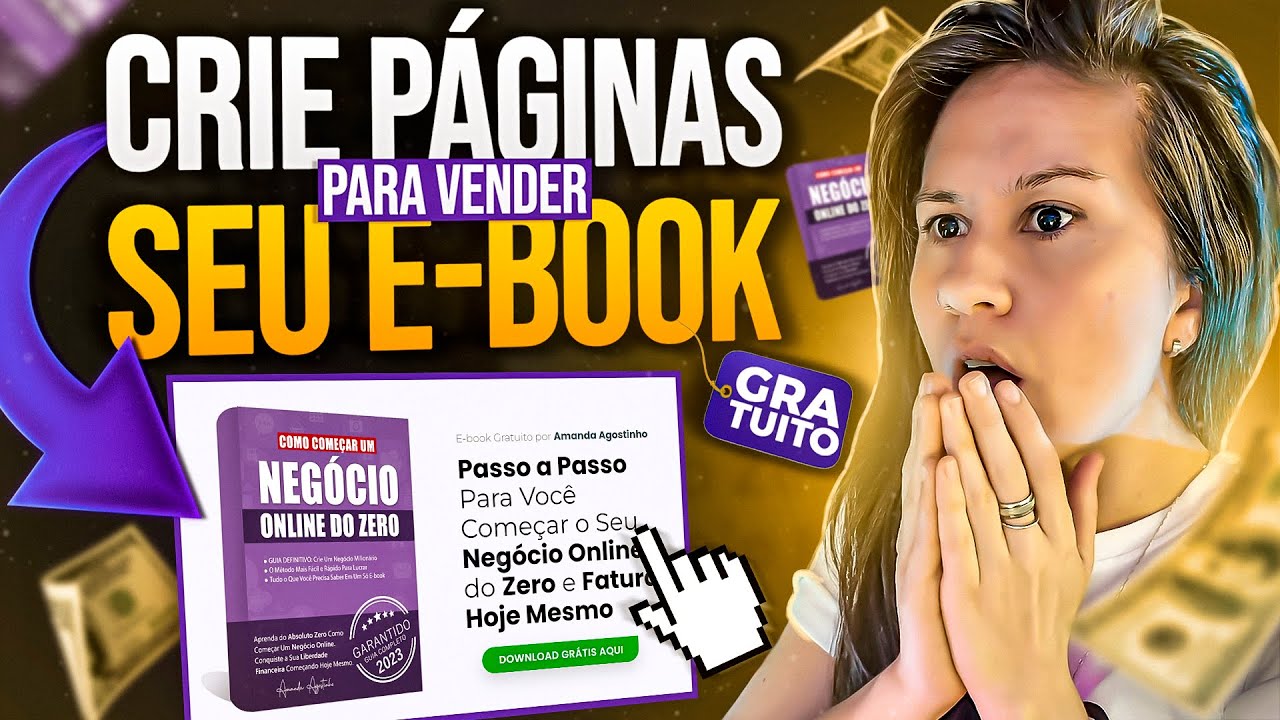 COMO CRIAR PAGINA DE VENDAS PARA [VENDER SEU EBOOK] – [DESVENDANDO O PASSO A PASSO] - 100% GRATUITO