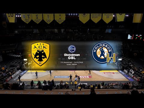 Stoiximan GBL 2025 - 2026 | AEK  - Κολοσσός H Hotels Collection | 17η Αγωνιστική | Highlights
