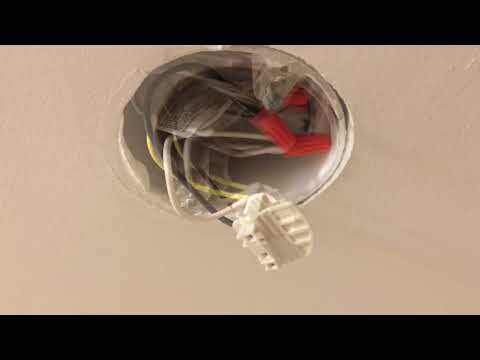 Replacing The FireX 120-1182 Smoke Detector With The Kidde I4618