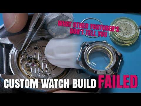 How to build your own custom watch (Don't do what I do, learn from my failure!)