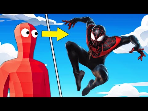 I UPGRADE This Wobbler Into MILES MORALES! - TABS Unit Creator