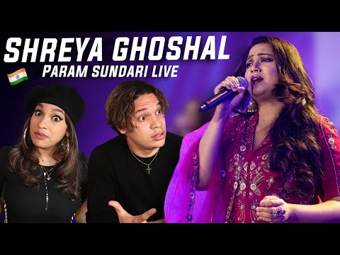 LIVE MUSIC MASTERY | Waleska & Efra react to Param Sundari - Mimi - Shreya Ghoshal | A.R. Rahman
