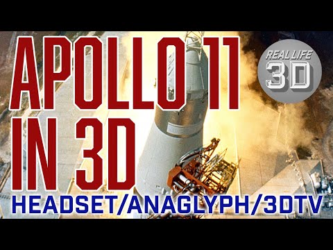 Historic NASA Images in 3D. Apollo 11.