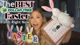 The BEST Dollar Tree Easter Finds For 2022! *These decor finds are SO good!*