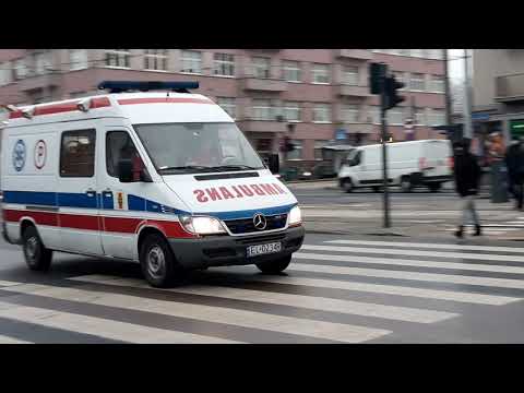 [Alarmowo] Przejazd Mercedes-benz Sprinter EL 0234R z WSRM w Łodzi