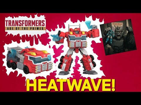 Transformers Age of the Primes Heatwave- GotBot True Review NUMBER 1287