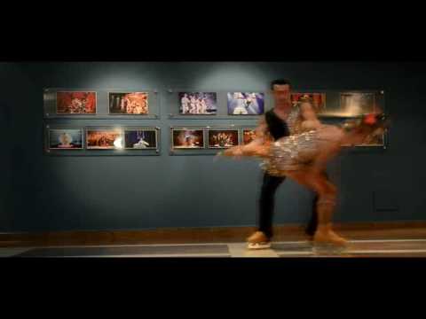 Roller skating acrobatics