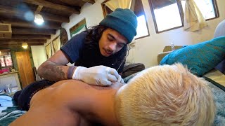I Got a Stick and Poke Tattoo In Mexico 🇲🇽 - YouTube