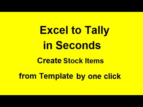 Stock Items