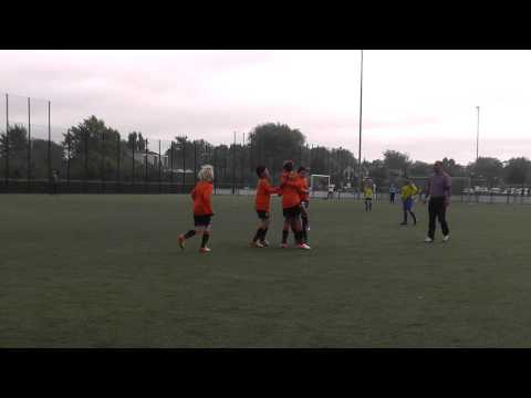 8 sept 2012 VV De Meern E5 - OSM E3 beker 11-1 Doelpunt Martijn