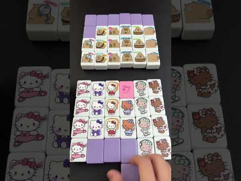 MAHJONG KING | Men should play with Hello Kitty! Every time I play, I'm very lucky!