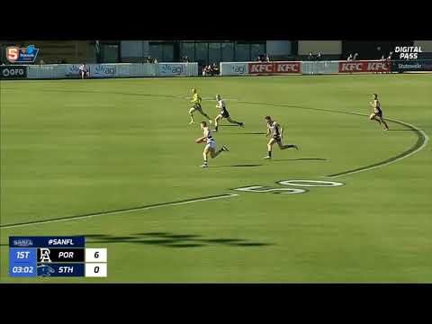 SANFL Snapshot - South's Ben Heaslip intercepts and goals on the run