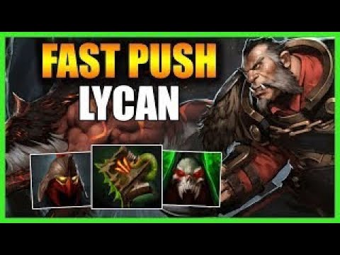 YOUR FAVORITE BOI PLAYING WOLF MAN AGAIN - Lycan Midlane Guide  - Dota 2 - Patch 7.28c