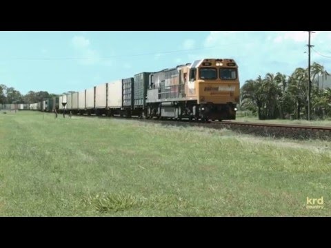 Australian Trains and Railways: Pacific National Queensland Aloomba - Innisfail