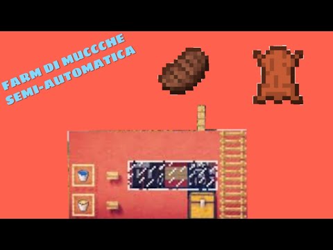 Tutorial Minecraft: FARM DI MUCCHE SEMI-AUTOMATICA